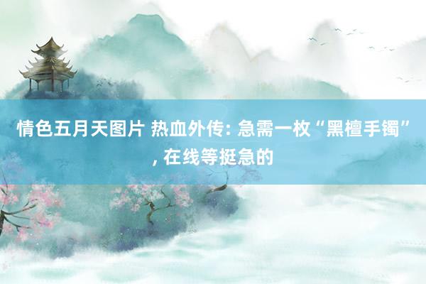 情色五月天图片 热血外传: 急需一枚“黑檀手镯”， 在线等挺急的